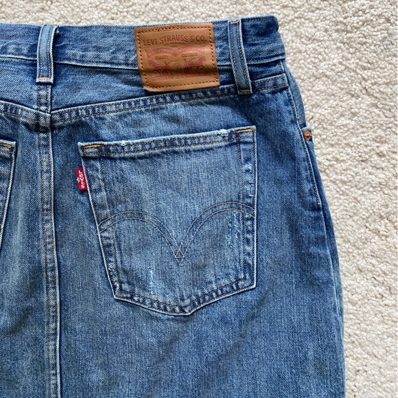 LEVIS DENIM SKIRT - Picture 4 of 4